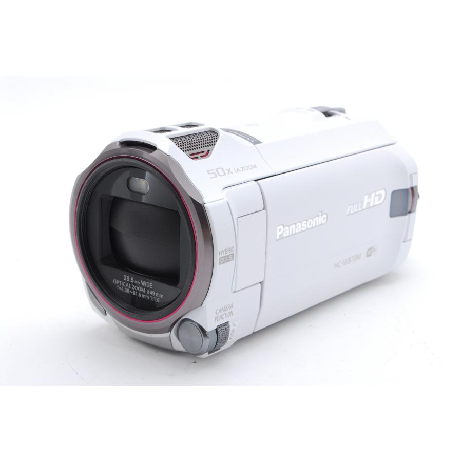 Panasonic HC-W870M ホワイト Panasonic（パナソニック） HC-W870M ホワイト 新品SD32GB付き : 山