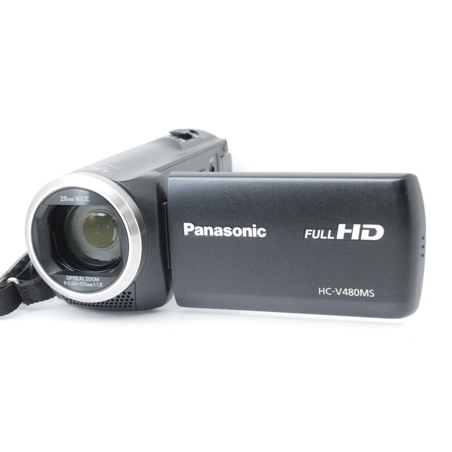 Panasonic パナソニック HC-V480MS ブラック : 山ウサギカメラ