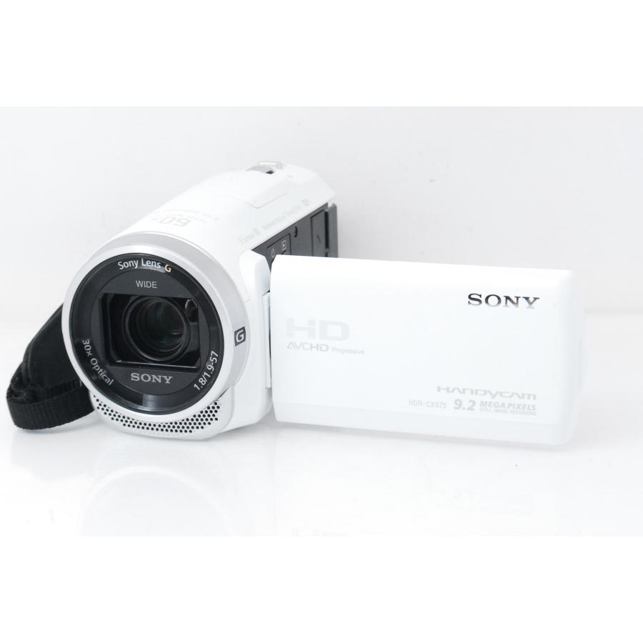SONY HDR-CX675 ホワイト 本体 SONY（ソニー） HDR-CX675 ホワイト : 山ウサギカメラ - 通販 - Yahoo