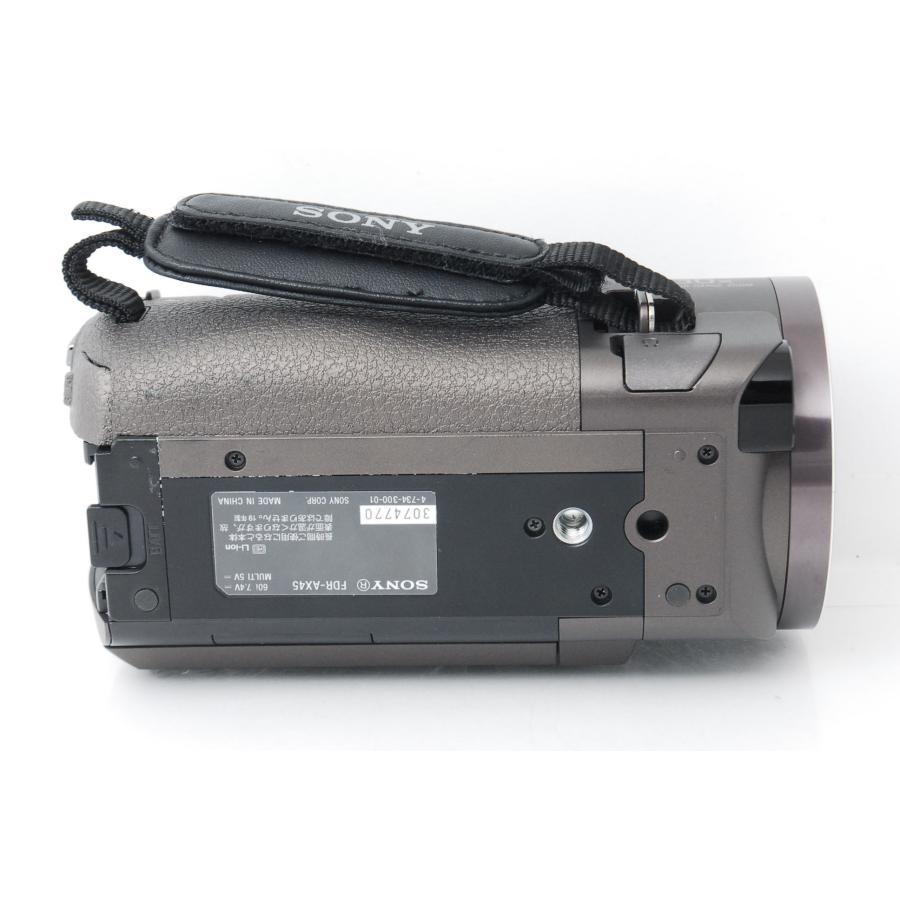 SONY（ソニー） Handycam ハンディカム FDR-AX45 ブロンズブラウン 
