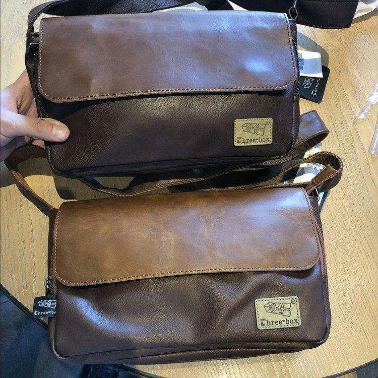 ショルダーバッグ Threebox ビジネスかばん 鞄 ワンショルダー