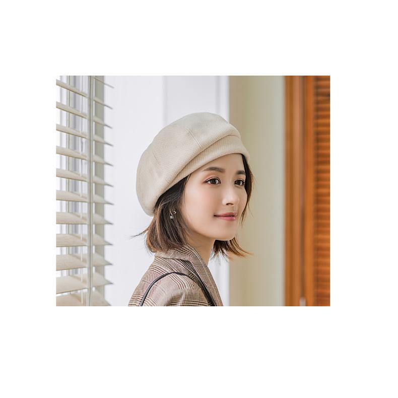 ベレー帽  レディース帽子 ハット  防寒 小顔効果 春秋冬 バスクベレー帽　オシャレ　頭周囲56-58CM　ファッション小物　母の日 千鳥 小格子 通勤 通学 |  | 18
