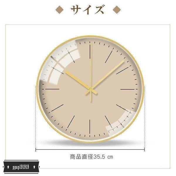 壁掛け時計 2020新作 北欧 デザイン 高級感 音がしない ギフト 掛時計 入学祝い 玄関 インテリア時計 リビング オフィス 子供 プレゼント ギフト_5