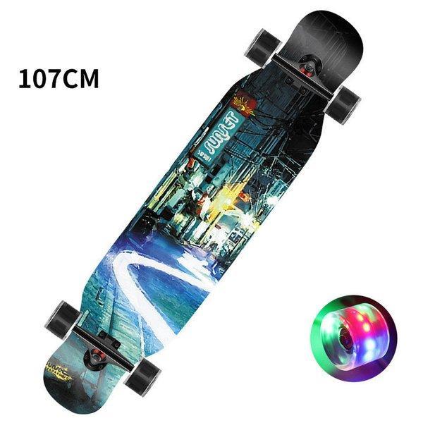 ロングスケートボードロンスケロングボードdancingスケボー