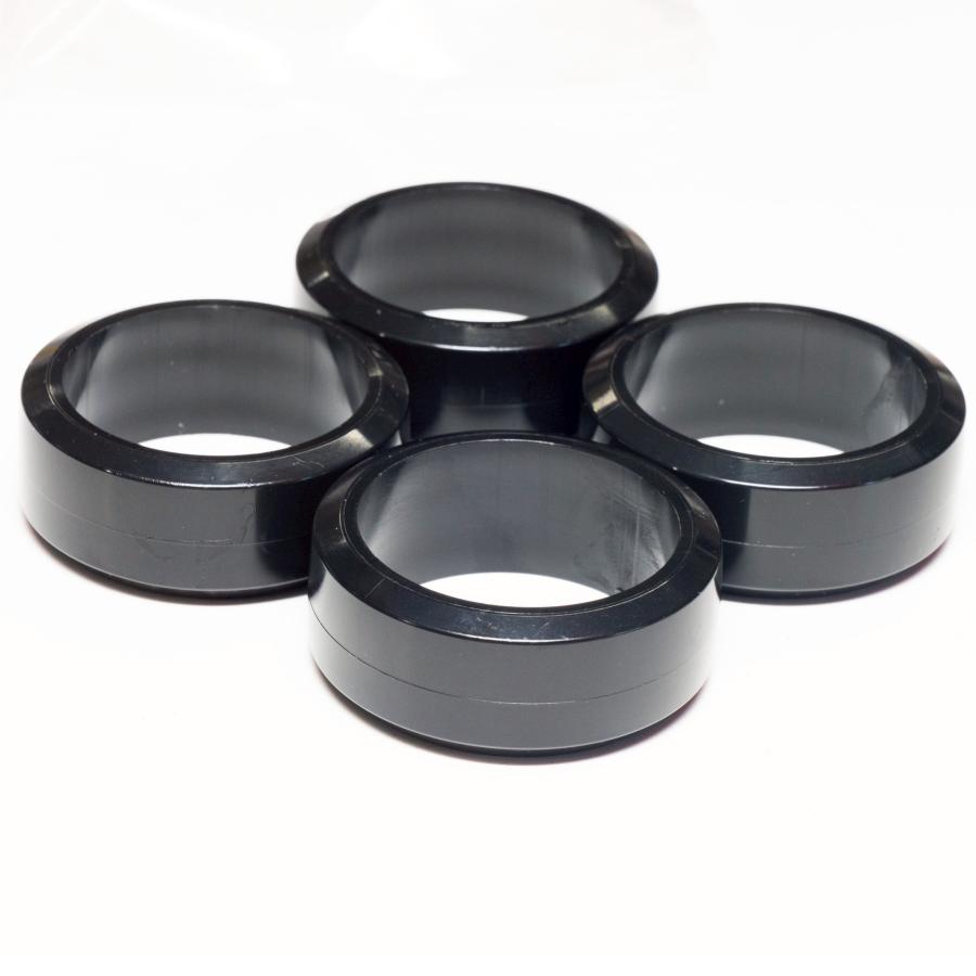 中径ドリフトタイヤ 内径45mm 外径58mm 幅22mm HDPE 4本(スポエディ