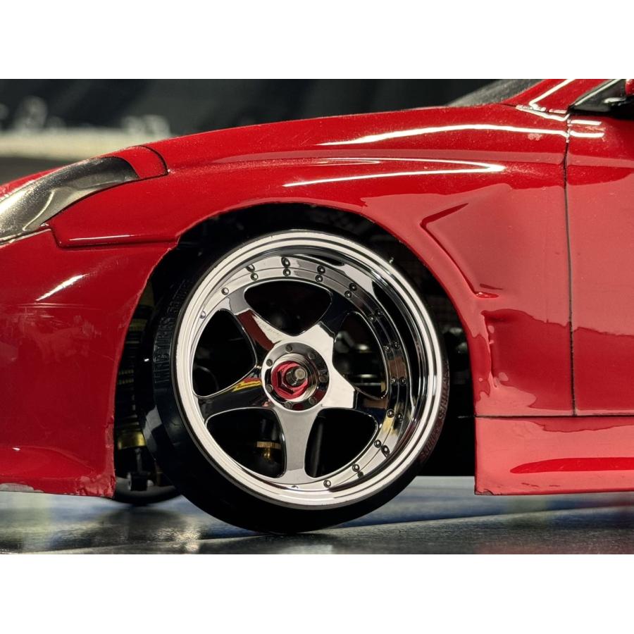 大径タイヤ・ホイールセット Type2 offset9 54mm 4本 銀メッキ 大径タイヤ・ホイールセット Type2 offset9 54mm 4本 銀メッキ