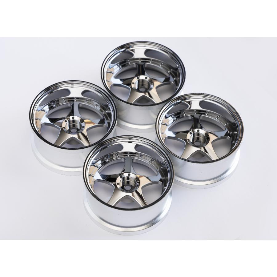 大径ホイール Type2 offset9 直径54mm 4本 銀メッキ : MRC Matrix