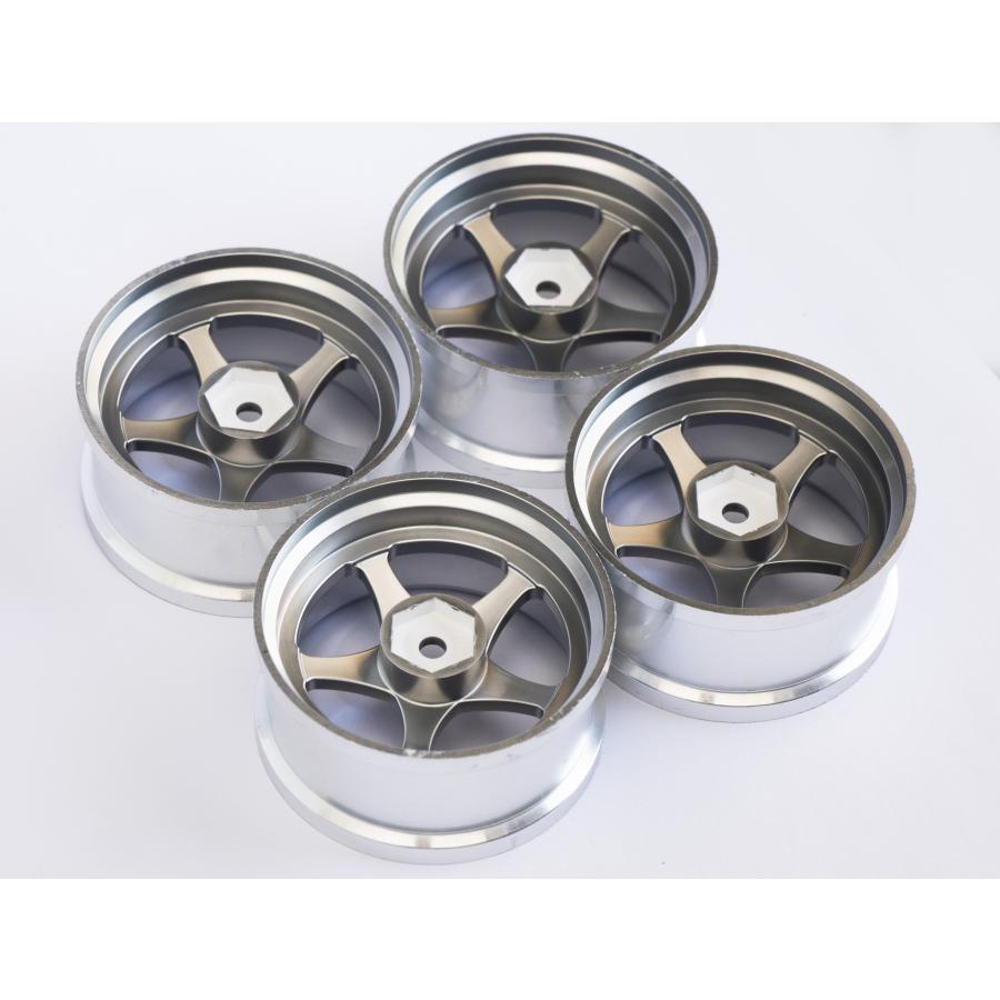 大径ホイール Type2 offset9 直径54mm 4本 銀メッキ : MRC Matrix