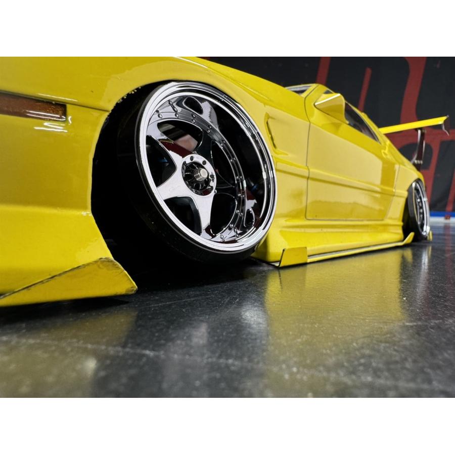 大径ホイール Type2 offset9 直径54mm 4本 銀メッキ : MRC Matrix