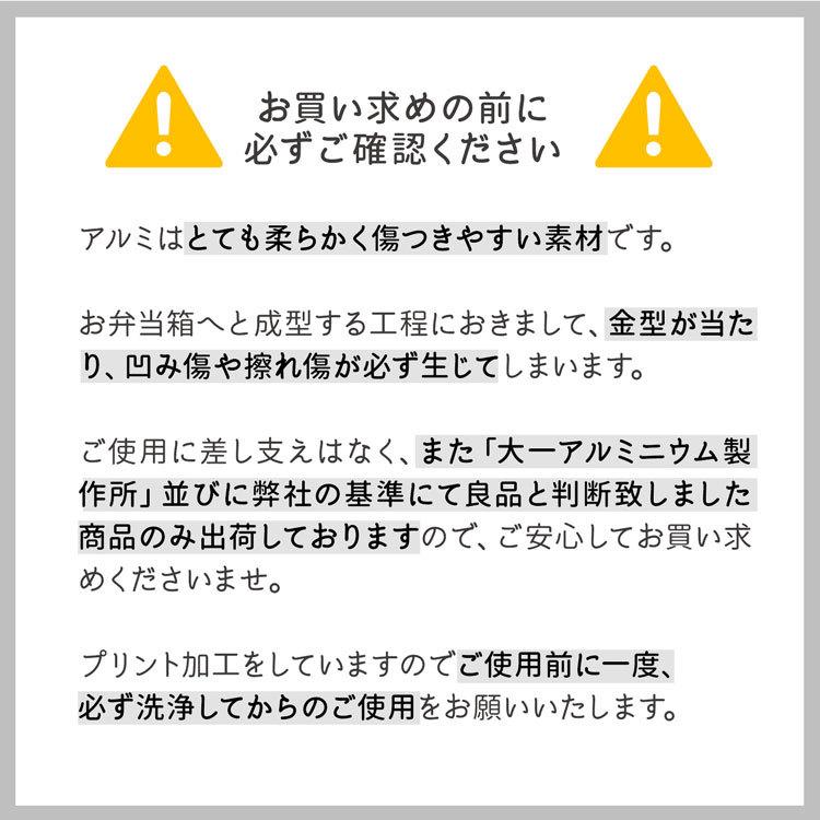 弁当箱 子供 アルミ 280ml 1段 名入れ付き 日本製 軽量 保温庫対応 男の子 女の子 おしゃれ 動物 ネコ 車 恐竜 お祝い 誕生日 ギフト ラッピング 送料無料｜mrg-japan｜17