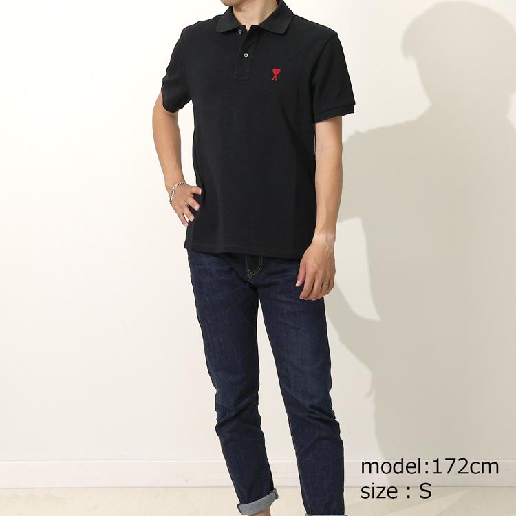 AMI Alexandre Mattiussi アミ ami paris ポロシャツ スモール A AMI Alexandre Mattiussi アミ ami paris ポロシャツ スモール A