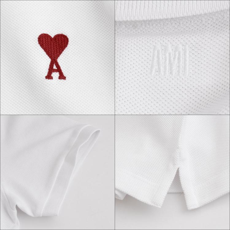 AMI Alexandre Mattiussi アミ ami paris ポロシャツ スモール A AMI Alexandre Mattiussi アミ ami paris ポロシャツ スモール A