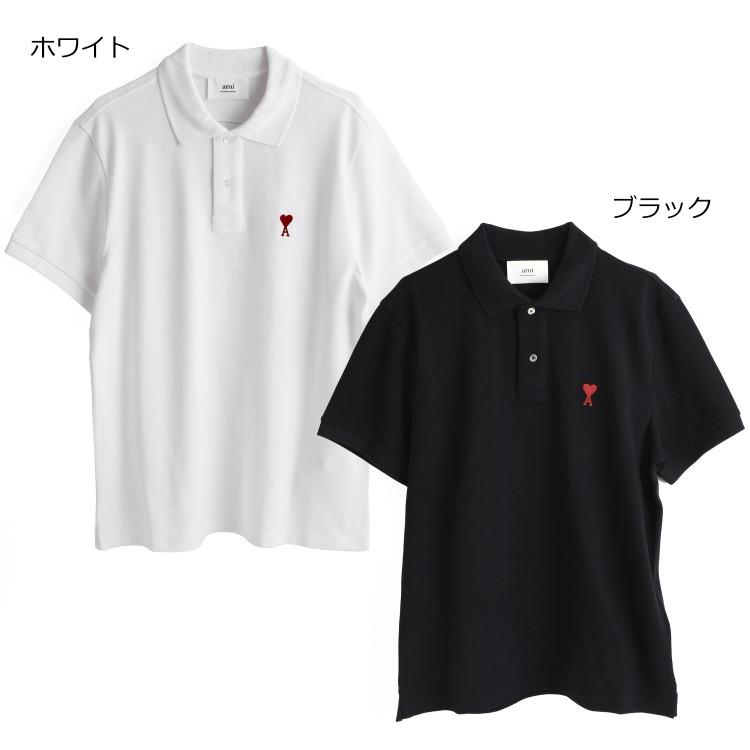 AMI Alexandre Mattiussi アミ ami paris ポロシャツ スモール A AMI Alexandre Mattiussi アミ ami paris ポロシャツ スモール A
