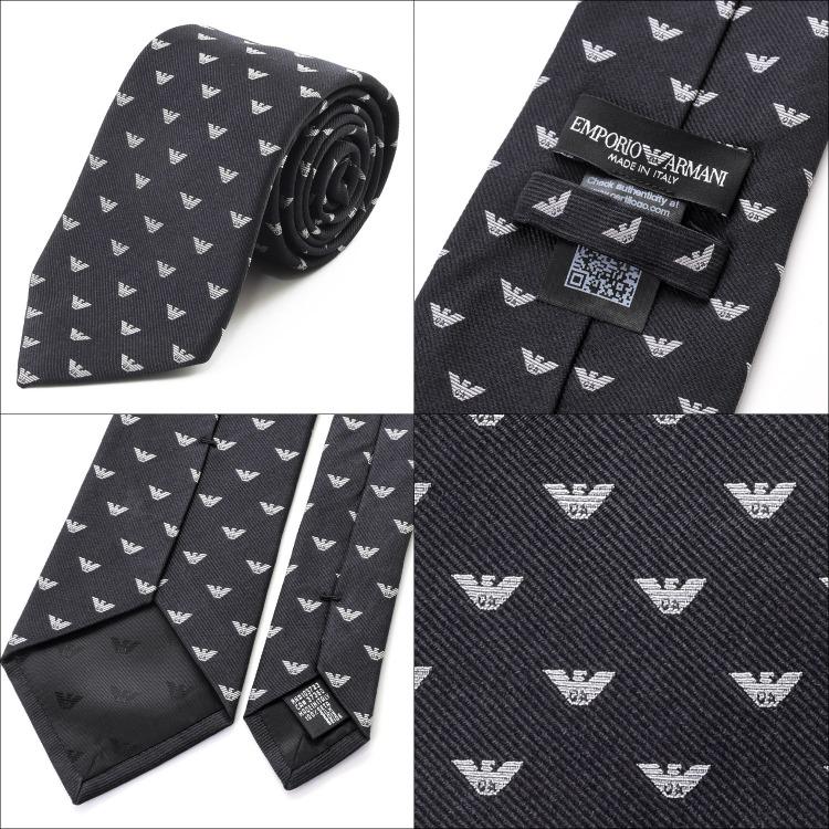 EMPORIO ARMANI エンポリオ アルマーニ シルク ネクタイ EMPORIO ARMANI エンポリオ アルマーニ シルク ネクタイ
