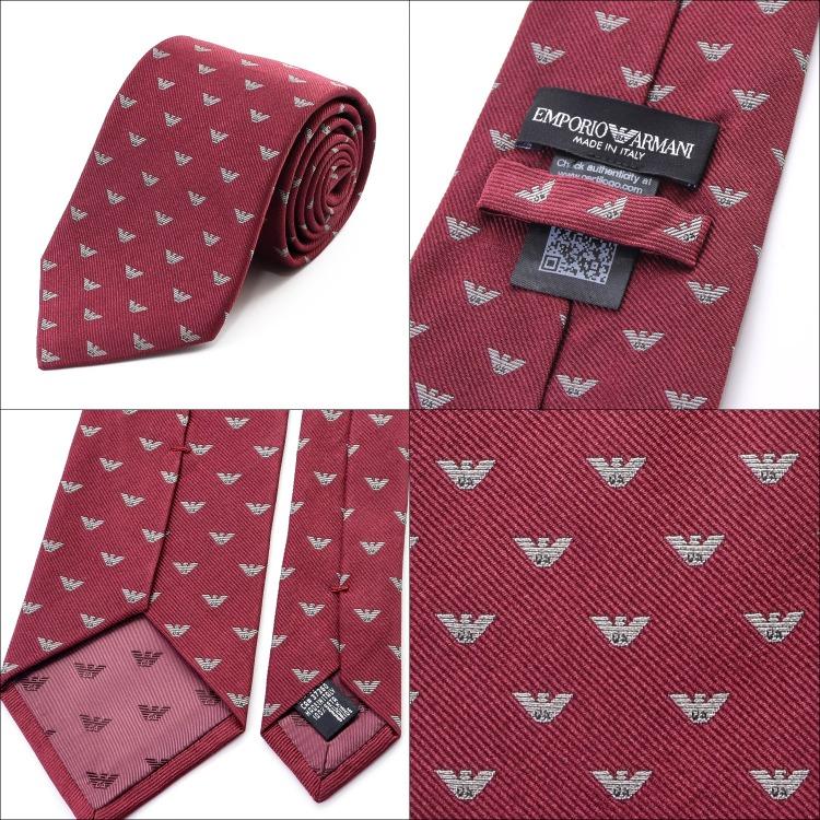 EMPORIO ARMANI エンポリオ アルマーニ シルク ネクタイ EMPORIO ARMANI エンポリオ アルマーニ シルク ネクタイ