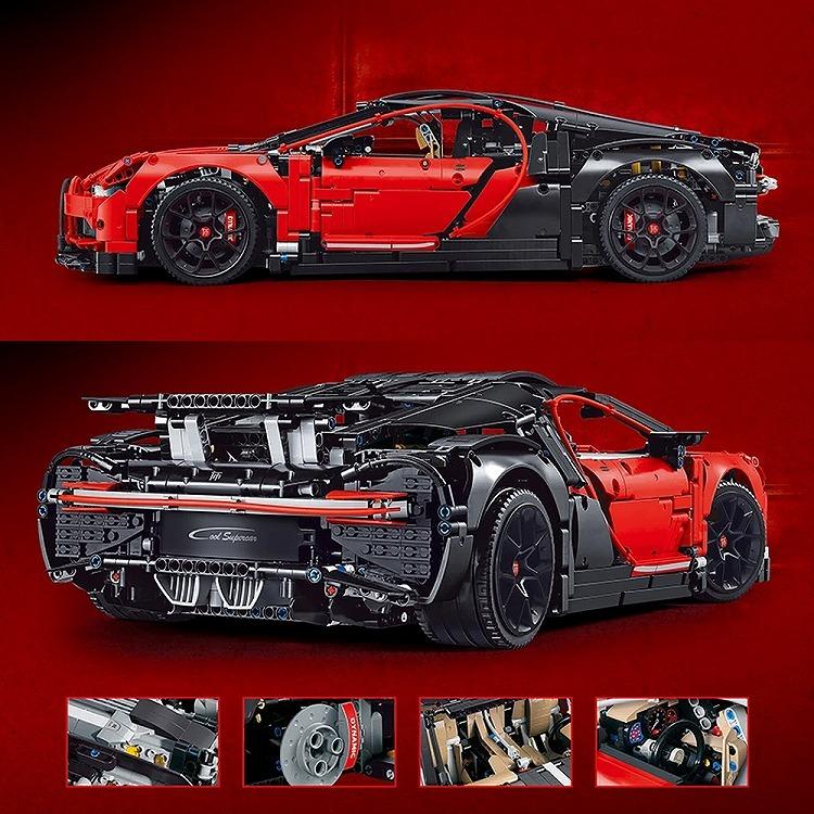 ブガッティシロン テクニック レゴ互換品 3636pcs コレクション