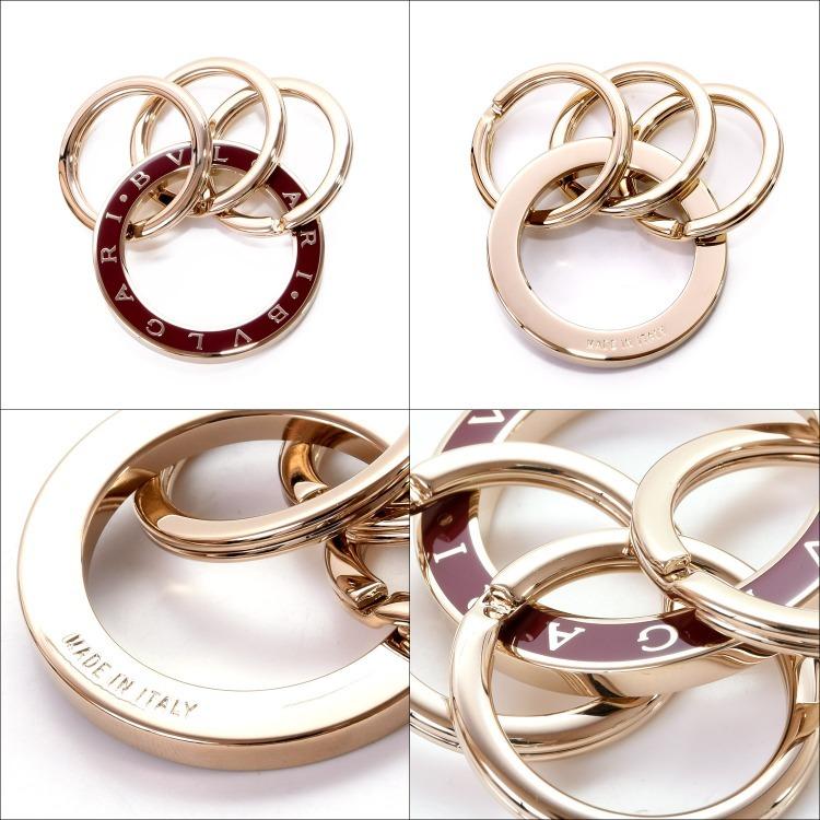 BVLGARI ブルガリ キーリング キーホルダー 3連 ブルガリ BVLGARI ブルガリ キーリング キーホルダー 3連 ブルガリ