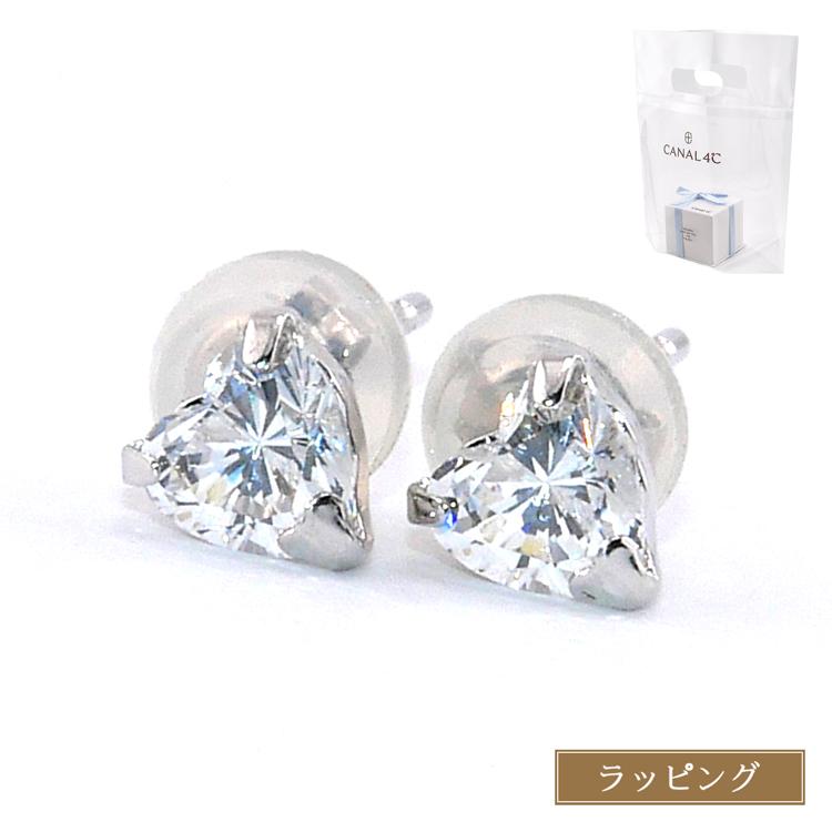 4℃（ヨンドシー） [ラッピング済] ピアス カナル Canal K10 ホワイト 