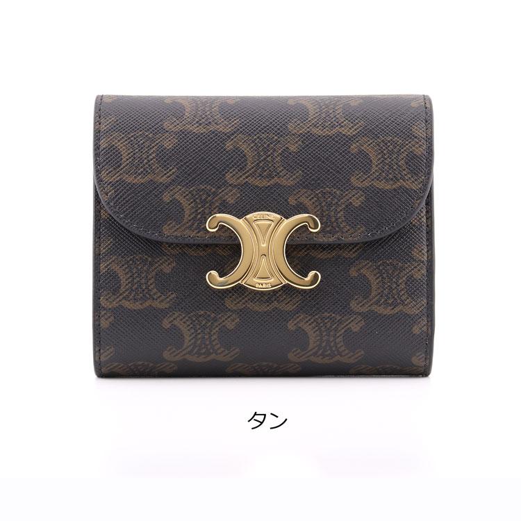 CELINE セリーヌ 財布 三つ折り財布 スモール フラップ CELINE セリーヌ 財布 三つ折り財布 スモール フラップ