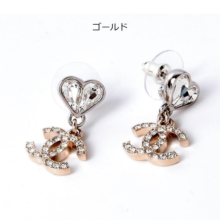 シャネル CHANEL ピアス アクセサリー 両耳用 ココ ゴールド  