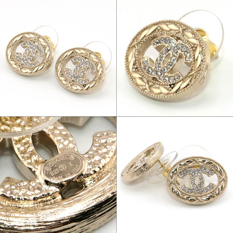 純正ラッピング済】シャネル CHANEL ピアス アクセサリー 両耳用