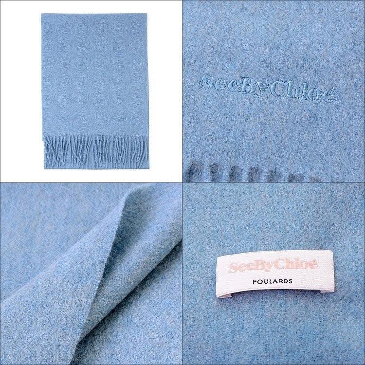 Chloe クロエ マフラー カシミヤ 洗える 無地 大判 24-114-40064 Chloe クロエ マフラー カシミヤ 洗える 無地 大判 24-114-40064