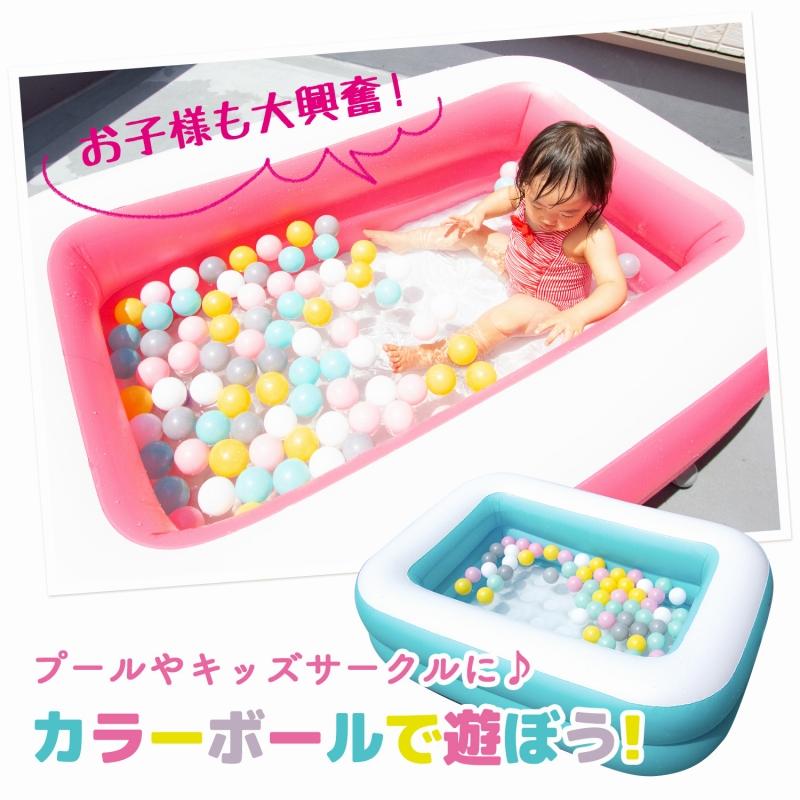 カラーボール 50個 おもちゃ ボールプール ボールプール用ボール プール ボール おしゃれ 子供 キッズ 家庭用 人気 おすすめ Colorball001 ティーブランド 通販 Yahoo ショッピング