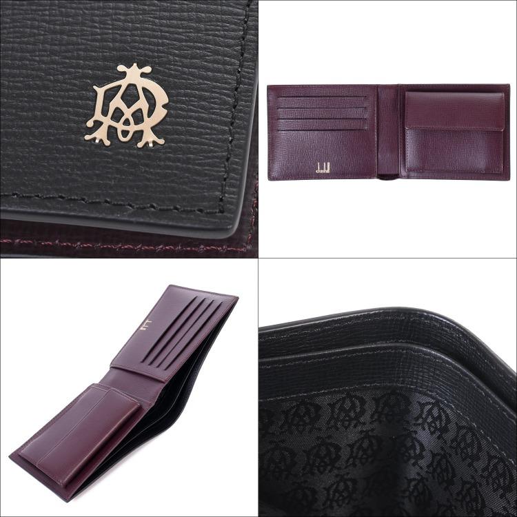 dunhill（ダンヒル） フルハム Fulham 二つ折り財布 カーフレザー 小銭