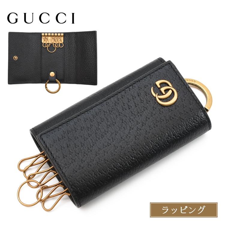 新品] GUCCI グッチ キーケース GGマーモント レザー 6連 435305 DJ20T  