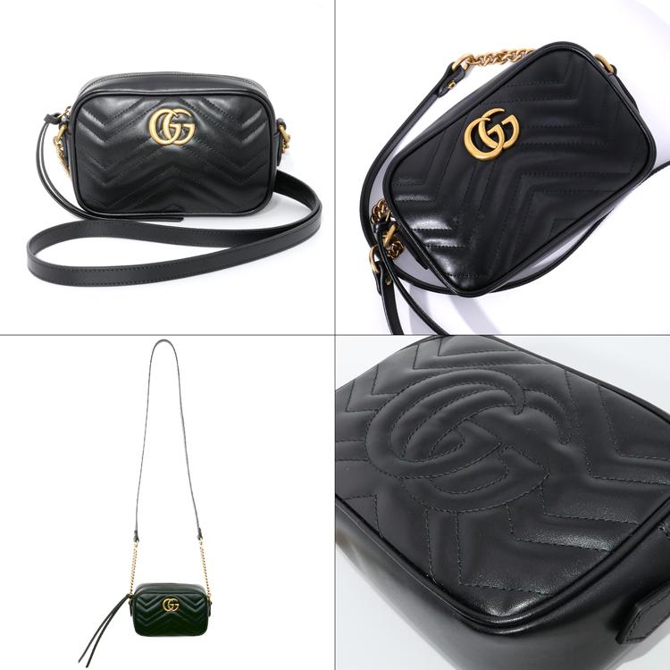 Gucci ブラック キルティング手袋 サイズ7 Gucci ブラック