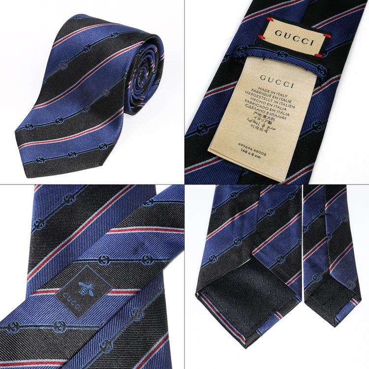 GUCCI グッチ ネクタイ GG 小柄 シルク ブランドネクタイ GUCCI グッチ ネクタイ GG 小柄 シルク ブランドネクタイ