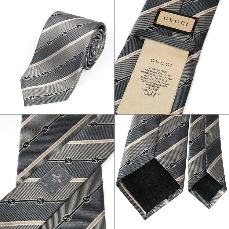 GUCCI グッチ ネクタイ GG 小柄 シルク ブランドネクタイ GUCCI グッチ ネクタイ GG 小柄 シルク ブランドネクタイ