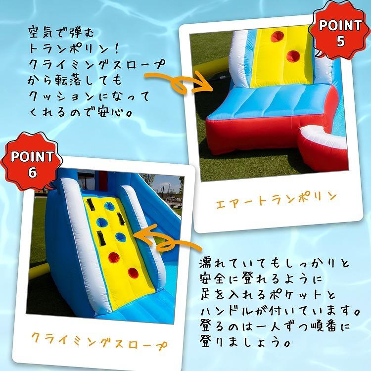 ⭐️完成品⭐️ プール 家庭用 大型 スライダー すべり台 滑り台 インフレータブル バウンサー & スライド プール 屋内 屋外 ボールプール ウォータースライダー 【HOV6502577532】(23276円)