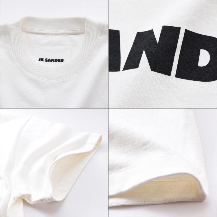 JIL SANDER ジルサンダー Tシャツ プリント ロゴ コットン JIL SANDER ジルサンダー Tシャツ プリント ロゴ コットン