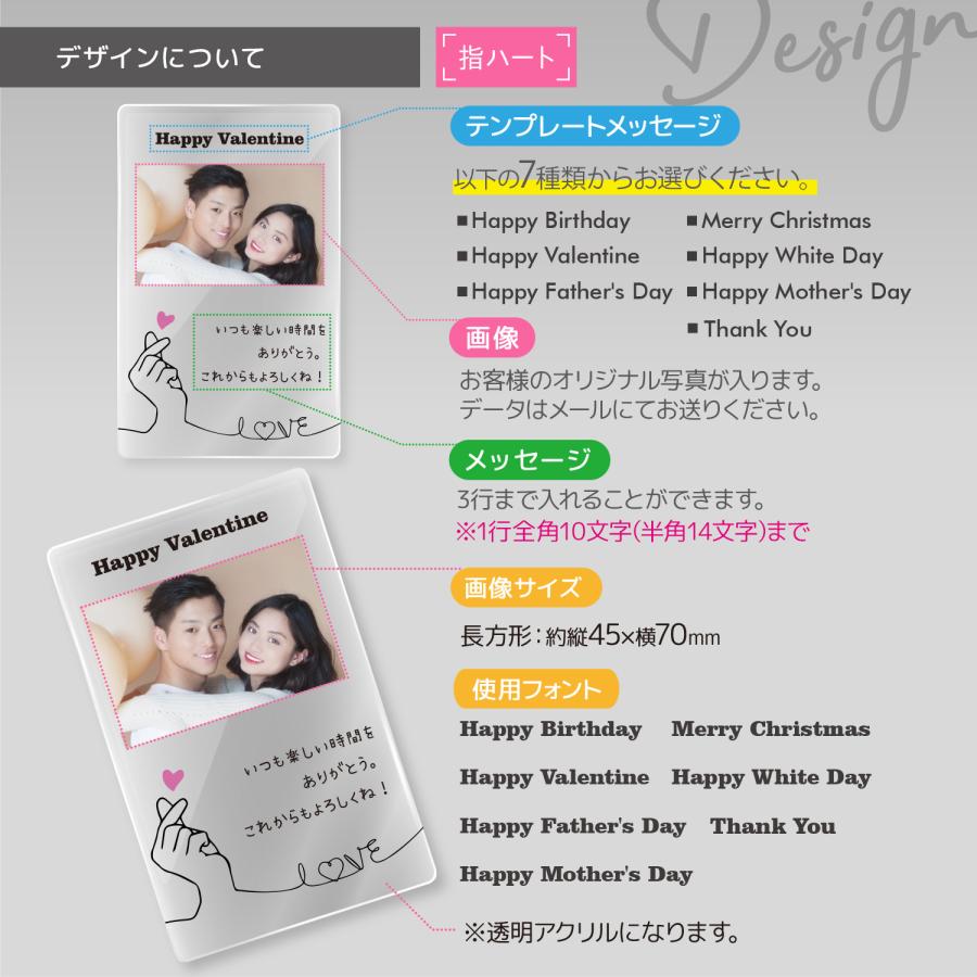 メッセージカード アクリル 誕生日 敬老の日 母の日 記念日 成人式 バレンタインデー ホワイトデー 父の日 オーダーメイド オリジナル ギフト プレゼント Messagecard001 ティーブランド 通販 Yahoo ショッピング