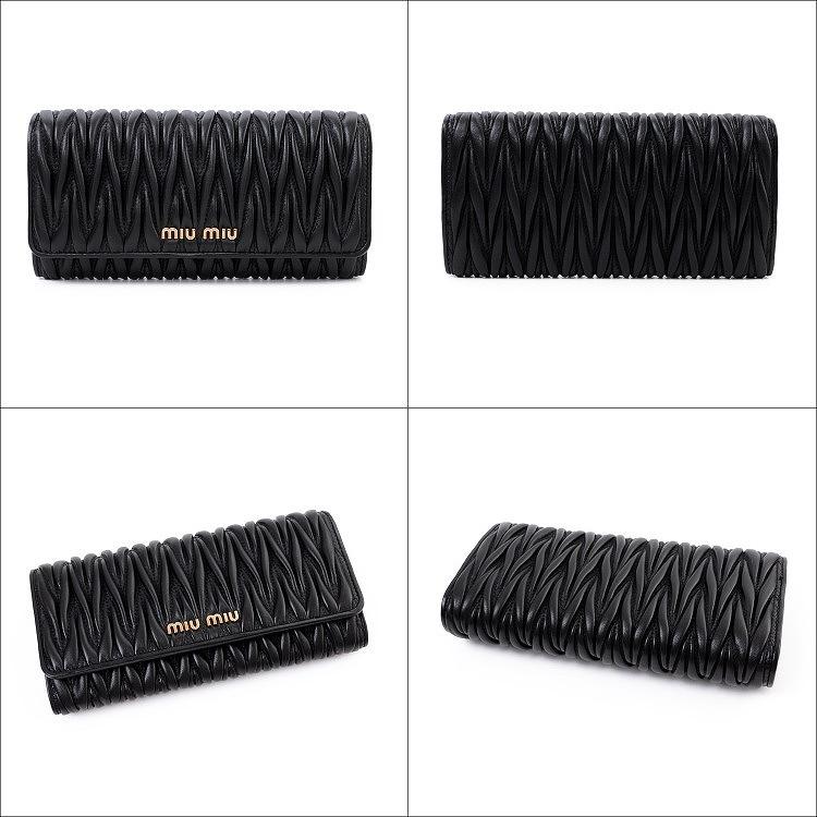 ミュウミュウ MIU MIU 財布 長財布 正規品 新品 小銭入れあり 