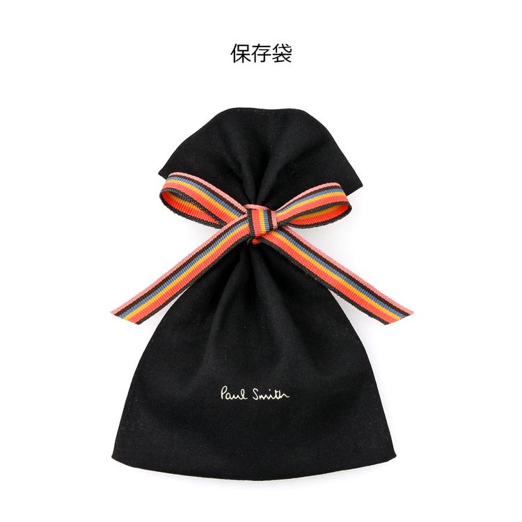 Paul Smith ポールスミスロゴピアスブラック2個 袋付き ポール