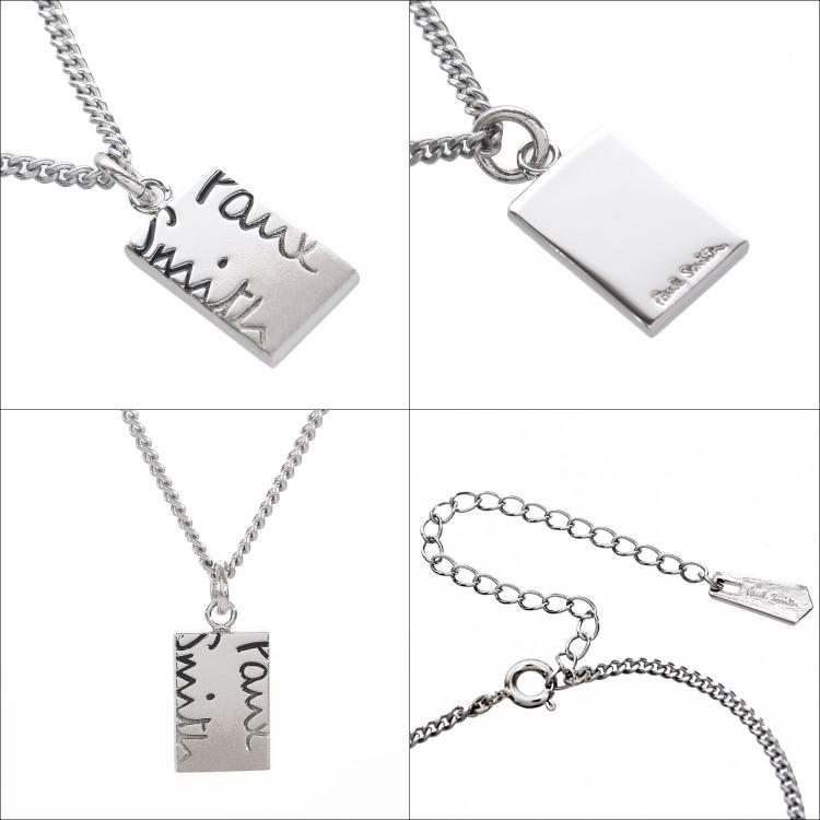 Paul Smith ポールスミス ネックレス Cropped Logo Plate ロゴ Paul Smith ポールスミス ネックレス Cropped Logo Plate ロゴ