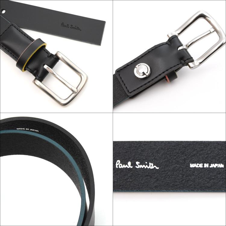 Paul Smith ポールスミス カラーエッジ レザーベルト 日本製 Paul Smith ポールスミス カラーエッジ レザーベルト 日本製