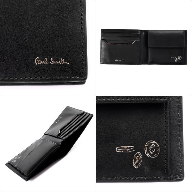 Paul Smith ポールスミス 財布 2つ折り財布 小銭入れ ブランド