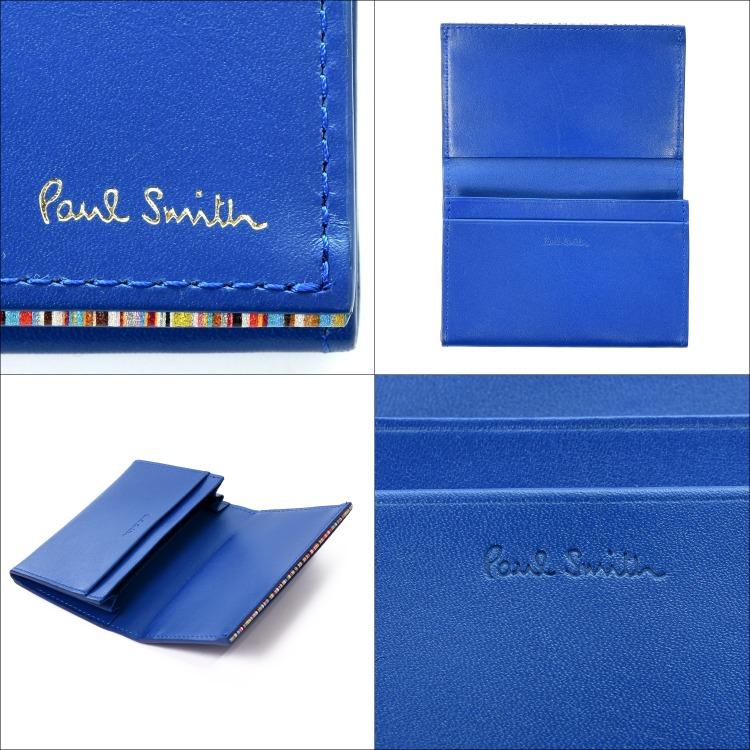 Paul Smith ポールスミス 名刺入れ カードケース シグネチャー Paul Smith ポールスミス 名刺入れ カードケース シグネチャー