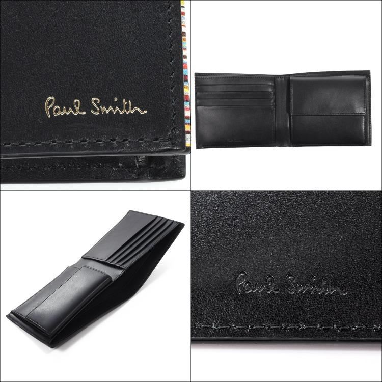 Paul Smith ポールスミス 財布 二つ折財布 シグネチャー Paul Smith ポールスミス 財布 二つ折財布 シグネチャー