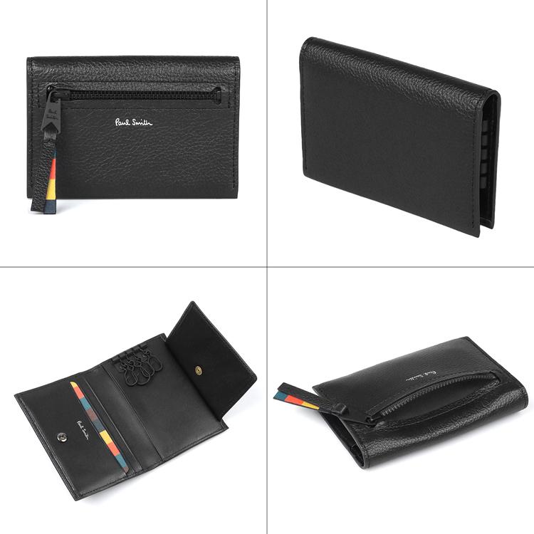 Paul Smith ポールスミス キーケース レザーブライトストライプ Paul Smith ポールスミス キーケース レザーブライトストライプ