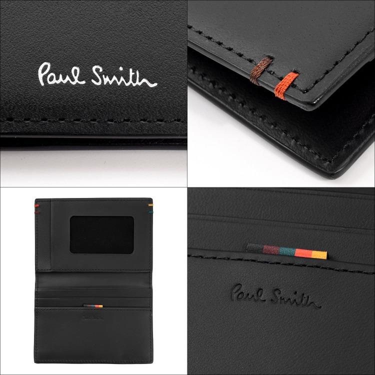 ポールスミス Paul Smith メンズ パスケース 定期入れ ハイライトステッチ BPS850 813006 P850 Paul Smith（ポール・スミス） 【名入れ】ポールスミス パスケース