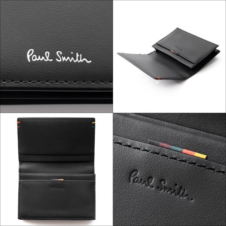 Paul Smith ポールスミス 名刺入れ メンズ ハイライトステッチ Paul Smith ポールスミス 名刺入れ メンズ ハイライトステッチ