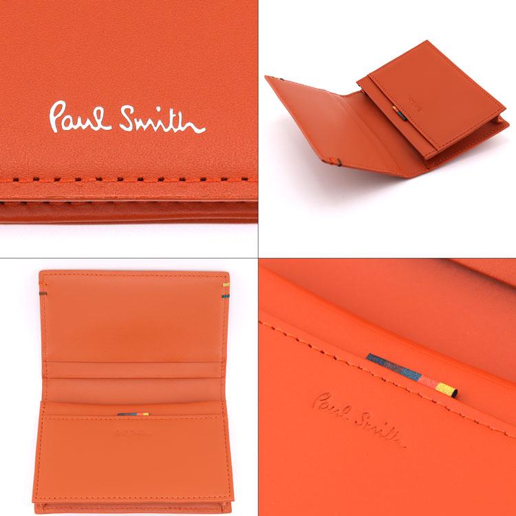 Paul Smith ポールスミス 名刺入れ メンズ ハイライトステッチ Paul Smith ポールスミス 名刺入れ メンズ ハイライトステッチ