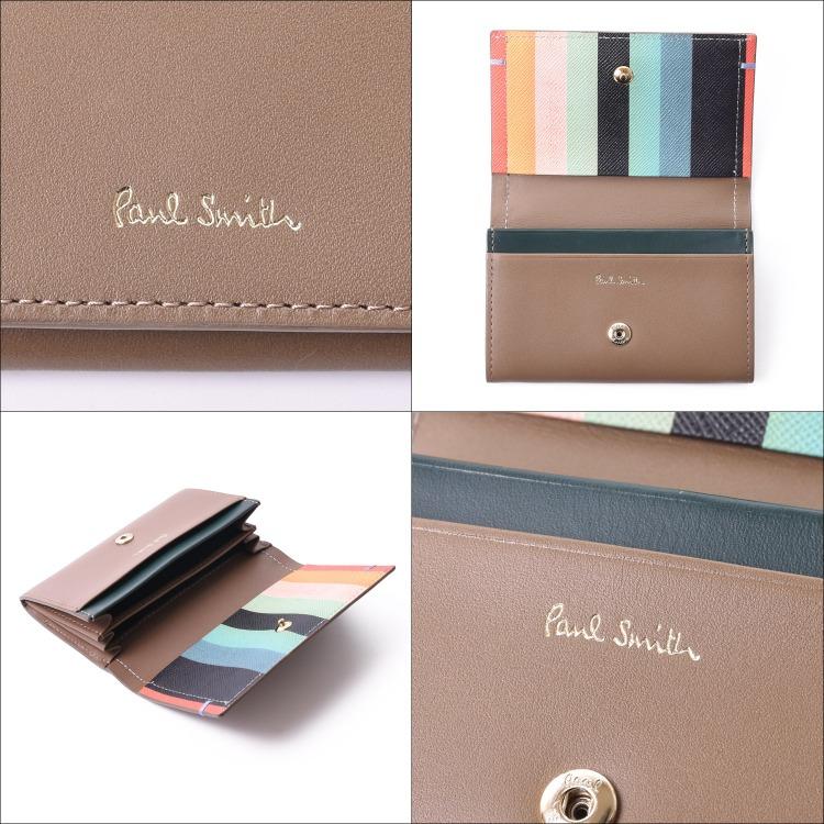 ポールスミス Paul Smith 名刺入れ カードケース サプルレザート 名刺