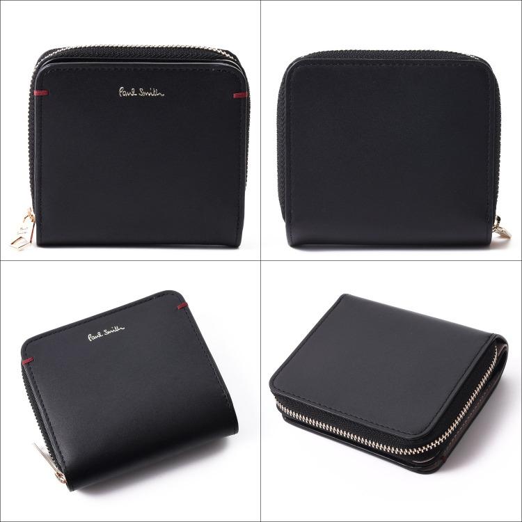 Paul Smith ポールスミス 財布 2つ折り財布 サプルレザー 小銭 Paul Smith ポールスミス 財布 2つ折り財布 サプルレザー 小銭