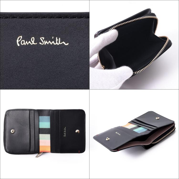 Paul Smith ポールスミス 財布 2つ折り財布 サプルレザー 小銭 Paul Smith ポールスミス 財布 2つ折り財布 サプルレザー 小銭