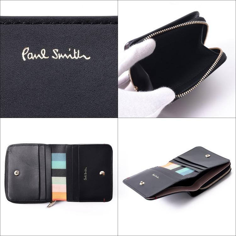 ポールスミス Paul Smith 財布 2つ折り財布 サプルレザー 小銭入れ 折財布 レザー 牛革 コンパクト 本革 名入れ LV3PNW0555/BPW555 レディース プレゼント｜mrg-japan｜06